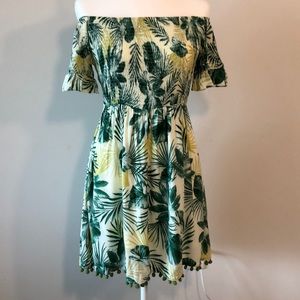 Off the shoulder dress